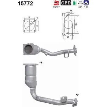 Katalyzátor Katalyzátor AS 15772