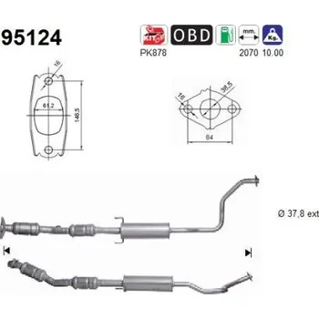 Katalyzátor Katalyzátor AS 95124