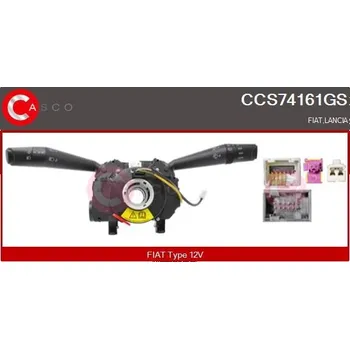 Spínač řízení CASCO CCS74161GS