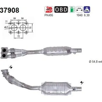 Katalyzátor Katalyzátor AS 37908