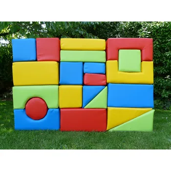 ostatní stavebnice PIXIT s.r.o. Molitanová stavebnice 21 ks (20 cm) KOŽENKA 21