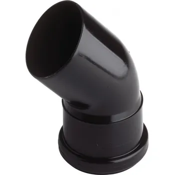 Kanalizační potrubí Černé PP koleno 50 mm 45°