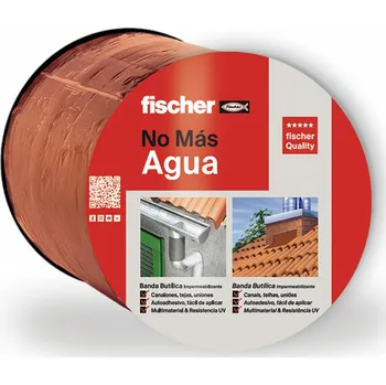 Dálkový ovladač Lepicí páska Fischer Kaštanová taška 10 mx 10 cm