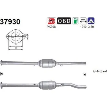 Katalyzátor Katalyzátor AS 37930