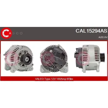 Alternátor Generátor CASCO CAL15294AS