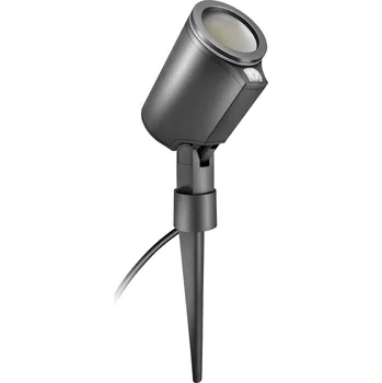 Venkovní osvětlení Steinel LED STRAHLER SPOT GARDEN SC ANT 058685 venkovní LED reflektor s PIR detektorem Energetická třída (EEK2021): F (A - G) 7.9 W Barvy světla (LED