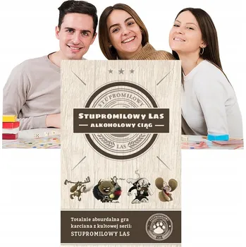 Desková hra DESKOVÁ HRA Stomilewoodský Alkoholový Les ZÁBAVNÁ