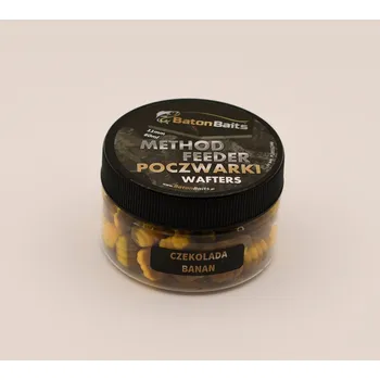 Boilies Baton Baits Pupa Wafters banán/ Čokoláda