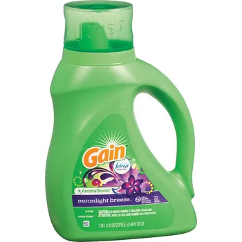 Prací gel PRACÍ PROSTŘEDEK GAIN MOONLIGHT BREEZE 1,47l z USA