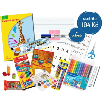 Set školních potřeb Balíček školních potřeb pro 1. třídu - MIDI