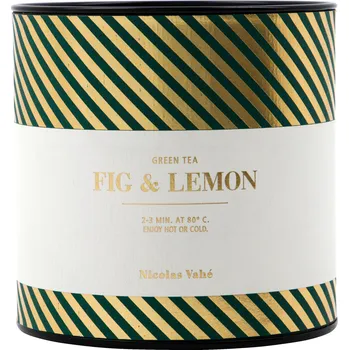 Zelený čaj s příchutí FIG & LEMON Nicolas Vahé 100g