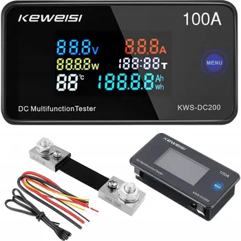 IP kamera Digitální ampérmetr Benetech KWS-DC200-100A 0-200 V 0-100 A