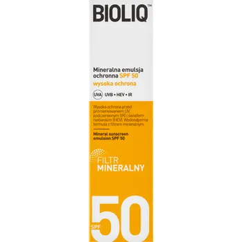 Přípravek na opalování Bioliq Minerální mléko na opalování SPF50 30 ml