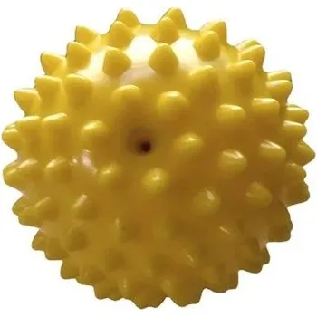 Masáž Masážní míček ježek proti bolesti nohou a zad | masážní pomůcka, relaxační míček - 7 cm - žlutá