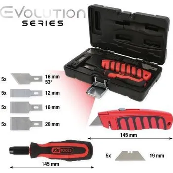 Sada škrabáků k zaškrabání povrchu KS TOOLS 907.2200