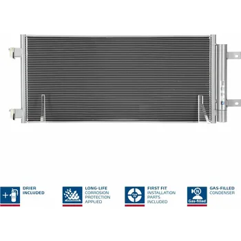 Výparník klimatizace Kondenzátor, klimatizace NISSENS 940734