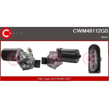 Motorek stěrače a odstřikovače Motor stěračů CASCO CWM48112GS