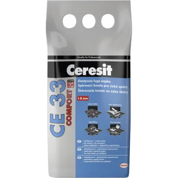 Tmel CERESIT CE33 comfort/16 GRAPHITE tmel na spáry do dlaždic, 2 kg