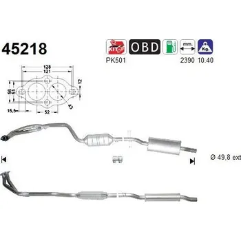 Katalyzátor Katalyzátor AS 45218