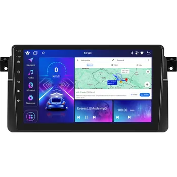 Autorádio BEX-UN06M/A7200 Bmode 2DIN autorádio BEX12 Android, BMW E46