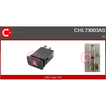 Vypínač výstražných blikačů CASCO CHL73003AS