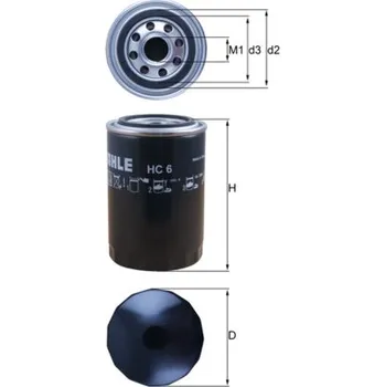 Hydraulický filtr MAHLE ORIGINAL Filtr, pracovní hydraulika HC6