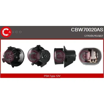 Vnitřní ventilátor CASCO CBW70020AS
