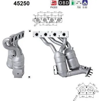 Katalyzátor Katalyzátor AS 45250
