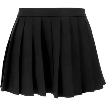 Dámská sukně Sexy černá skládaná mini sukně pro ženy Krátká áčková sukně se zipem Elegantní černá sukně na party noční výlety a módní outfity S