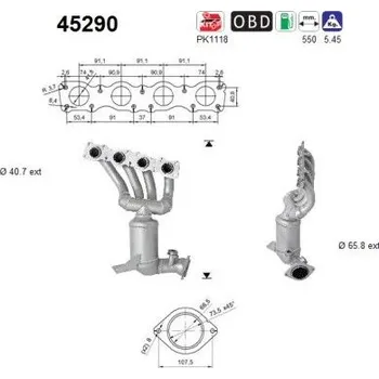 Katalyzátor Katalyzátor AS 45290