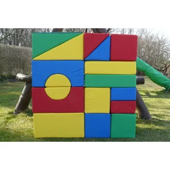 ostatní stavebnice PIXIT s.r.o. Molitanová stavebnice VELKÁ 17 ks (30 cm)