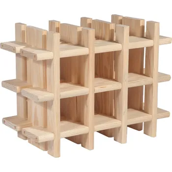 Stojan na víno Stojan na láhve Astigarraga Evolutio Rioja Borovice Kaštanová (9 lahví) (43 x 22 x 32,5 cm)