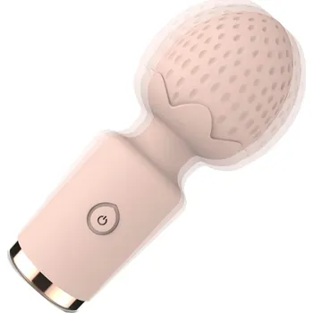 Vibrátor Sunfo Strawberry - vodotěsný mini vibrátor masér (růžový)