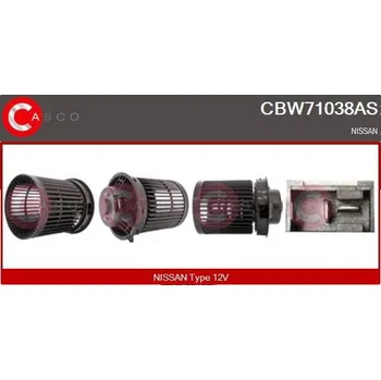 Vnitřní ventilátor CASCO CBW71038AS
