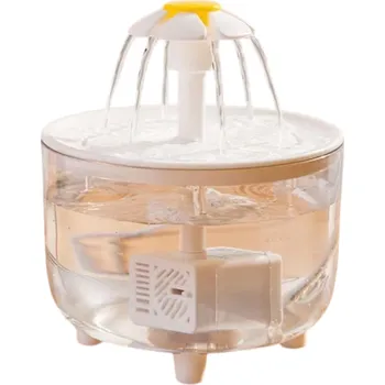 miska pro kočku USB fontána na vodu pro kočky 1 l Automatická napáječka s filtrem Tichý dávkovač pití Pitná miska s DC5V konektorem a vodním filtrem