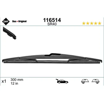 Auto-moto List stěrače SWF 116514