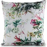 ArtFir Povlak na polštář GARDEN 31A | bílá/zelená 45 x 45 cm