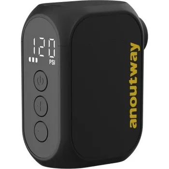 pumpička Elektrická mini pumpa Anoutway AT1 Pro Bezdrátová hustilka s displejem 120 PSI Rychlé nabíjení 25 min Přenosný kompresor pro kolo 450mAh