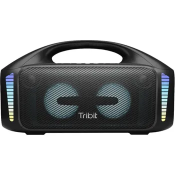 Přenosný Bluetooth reproduktor 90W IPX7 Vodotěsný Extra Bass LED Světla 30h Přehrávání 6600mAh Baterie Duální Stereo AUX USB Bezdrátový