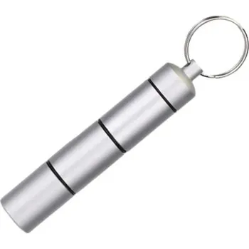 Mini hliníková vodotěsná krabička na léky na cesty | krabička na léky, organizér léků - Č. 2