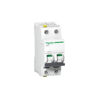 Jistič Schneider Electric Jistič 2P D 10A 6kA AC iC60N-D10-2 (A9F05210)