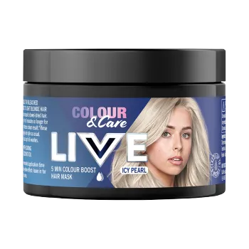 Vlasová regenerace LIVE colour barv maska 150ml Icy pearl