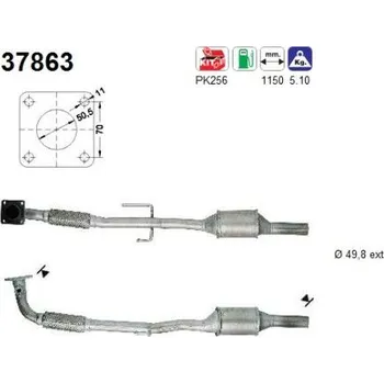 Katalyzátor Katalyzátor AS 37863