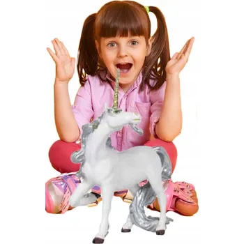 JEDNOROŽEC Hračky Figurky Stříbrný PRO HOLČIČKU MINI Figurky HRAČKY