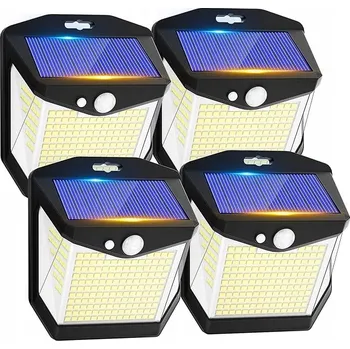 Venkovní osvětlení Vanranger Venkovní solární lampa se senzorem pohybu, 4 kusy