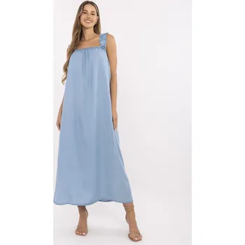 Dámské šaty ITALY MODA Šaty-DHJ-SK-A9197.90 Barva: Modrá, Velikost: UNI