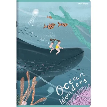 Sešit Sešit A5 s linkami pro děti, školní sešity, zápisník do školy TOP-2000, 32 listů