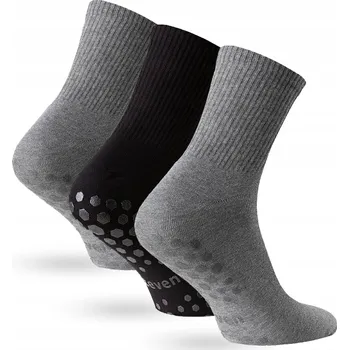 Pánské ponožky Steven Ponožky / Ponožky bavlněné protiskluzové ponožky art. 088, vícebarevné, velikost 44-46