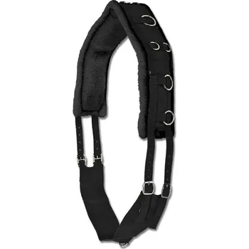 Lonžovací obřišník WALDHAUSEN Soft black FULL