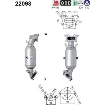 Katalyzátor Katalyzátor AS 22098